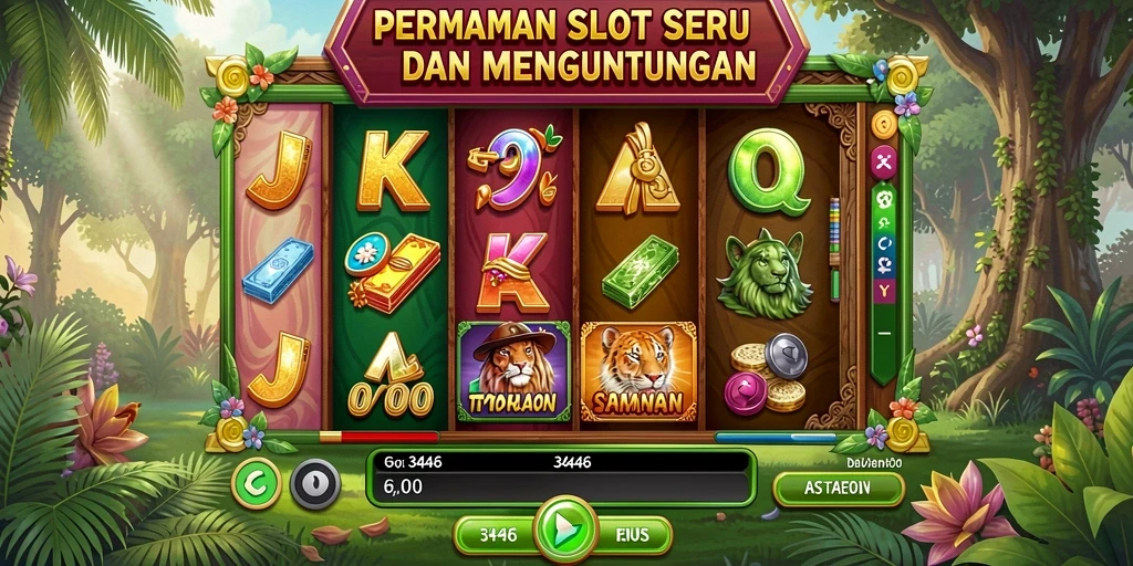 Tampilan menawan dari gameplay 3446 yang menarik dan penuh warna.