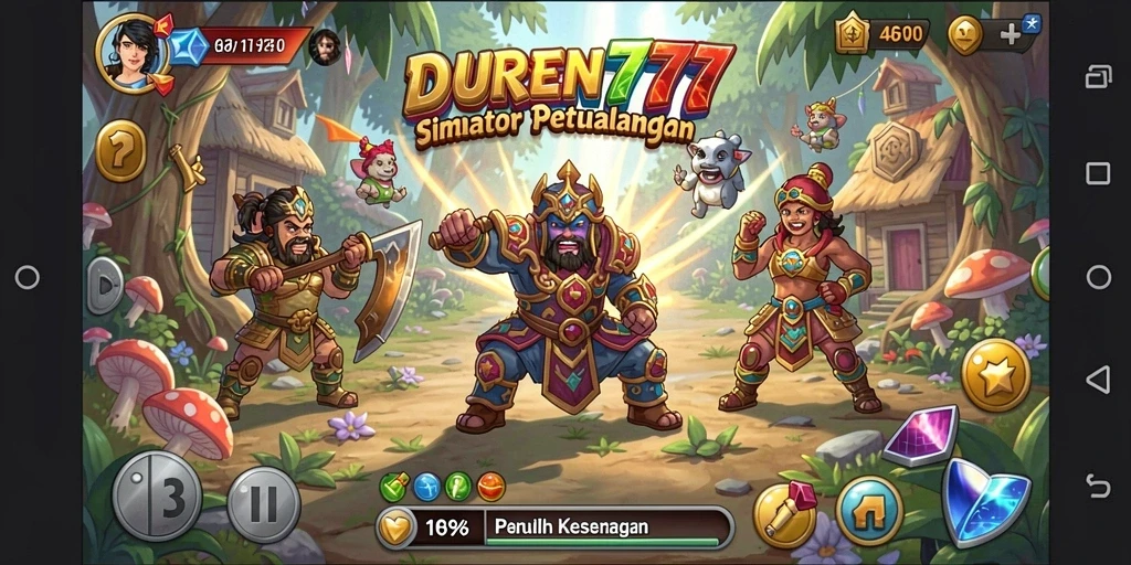 Screenshot DUREN777 menampilkan gameplay seru dalam dunia simulasi.