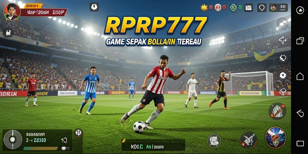 Tampilan permainan <strong>RPRP777</strong> dengan grafis menawan di lapangan.