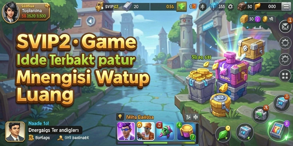 Tampilan screenshot utama SVIP2 menampilkan gameplay yang mengasyikkan dan interaktif.