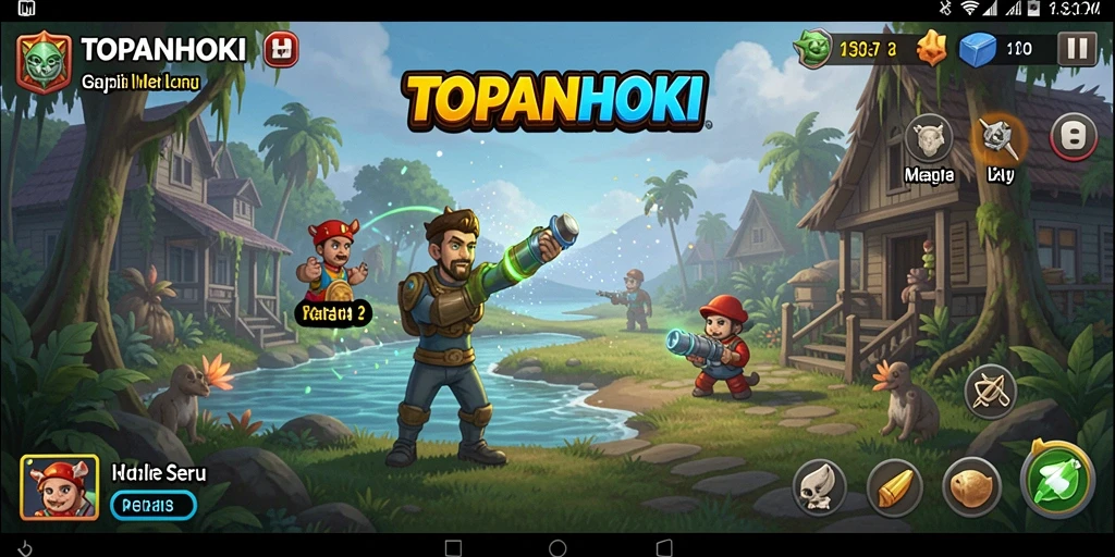 Gameplay Idle yang menarik dan seru di TOPANHOKI.